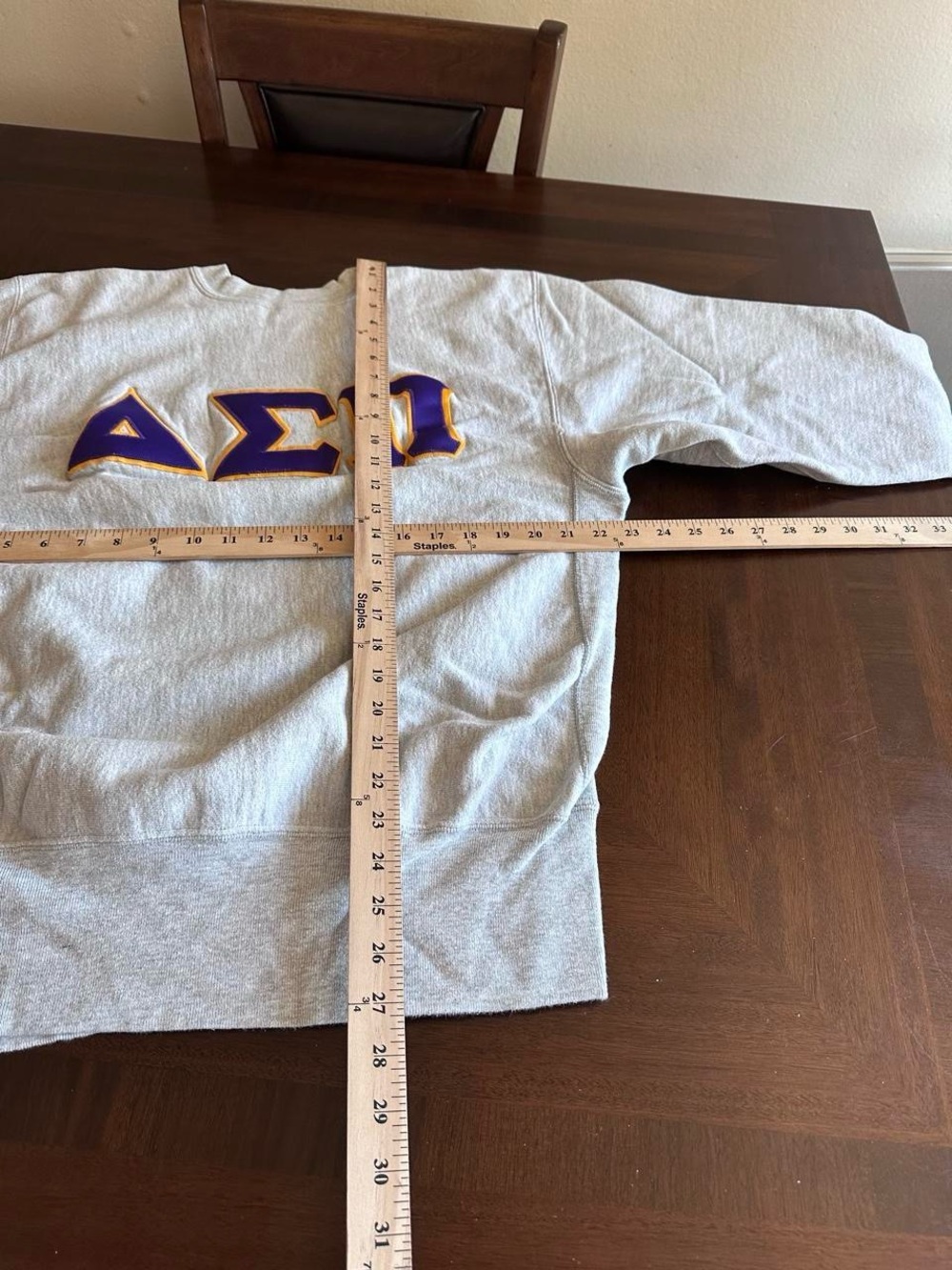 Vintage Champion Reverse Weave Delta Sigma Pi Sweatshirt USA Men’s Size XL - Picture 5 of 6